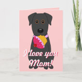 ママが大好き！ カード (正面)