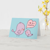 ママが大好き カード (黄色い花)