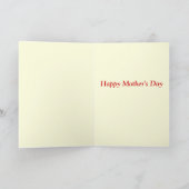 ママが大好き カード (内部)