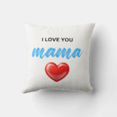 ママが大好き クッション (裏面)