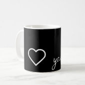 ママが大好き！ コーヒーマグカップ (正面左)