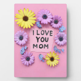 ママが大好き フォトプラーク