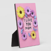 ママが大好き フォトプラーク (側面)