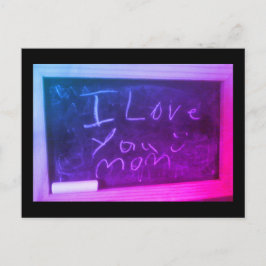 ママが大好き ポストカード