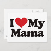ママが大好き ポストカード (正面/裏面)