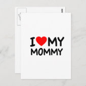 ママが大好き ポストカード (正面/裏面)