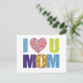 ママが大好き ポストカード (スタンド正面)