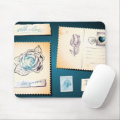 ママが大好き マウスパッド (マウス)