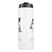 「ママが大好き！」 母と子 タンブラー (正面)