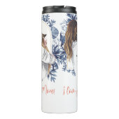 「ママが大好き！」 母と犬 タンブラー (裏面)