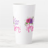 ママが大好き |母の日 カフェラテマグ (正面)