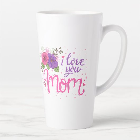 ママが大好き |母の日 カフェラテマグ (右)