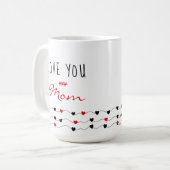 ママが大好き |母の日 コーヒーマグカップ (正面左)