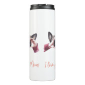 「ママが大好き！」 犬の母 タンブラー (裏面)