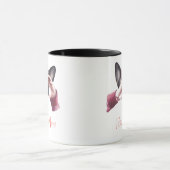 「ママが大好き！」 犬の母 マグカップ (中央)