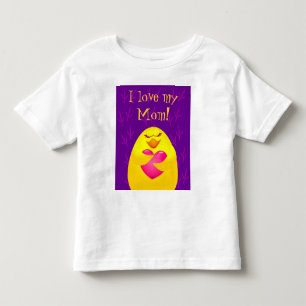 ママが大好き!Tシャツ トドラーTシャツ