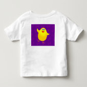ママが大好き！Tシャツ トドラーTシャツ (裏面)