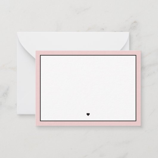 ママが好きな理由 母の日 かわいい ノートカード (裏面)