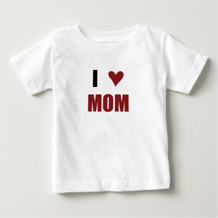 ママが好き!ベビーTシャツ ベビーTシャツ