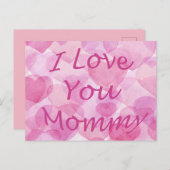 ママが好き ポストカード (正面/裏面)