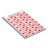 ママが好き レッドハート ノートブック (右側)