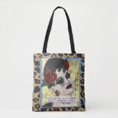 ママが幸せでなければトートバックは、幸せなだれもではないです トートバッグ (正面)