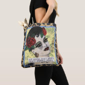 ママが幸せでなければトートバックは、幸せなだれもではないです トートバッグ (クローズアップ)