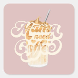 ママが必要なコーヒーシール スクエアシール