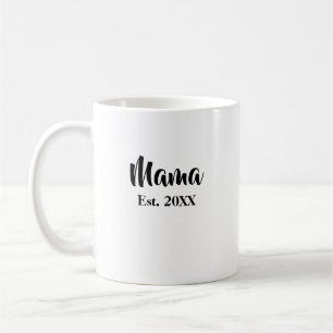 ママが新しいマママママグを設立 コーヒーマグカップ