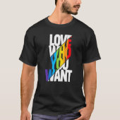 ママが欲しい人誇りを持った愛LgbtゲイプライドメッシーB Tシャツ (正面)