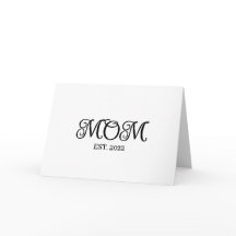 ママが母の日の現代的なスクリプトを設立