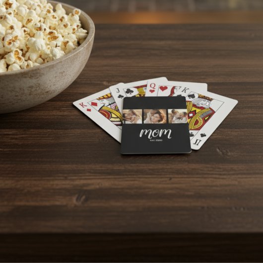 ママが現代のボールドスクリプトブラック3写真 トランプ