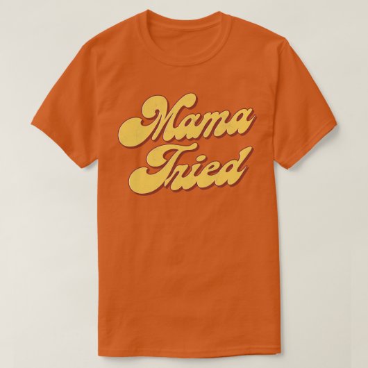 ママが試した Tシャツ (デザイン正面)