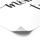 ママが赤ちゃんシャワーのサインを受けるアドバイス フォトプリント (角)