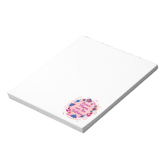 ママが走この見世物だから ノートパッド (回転)
