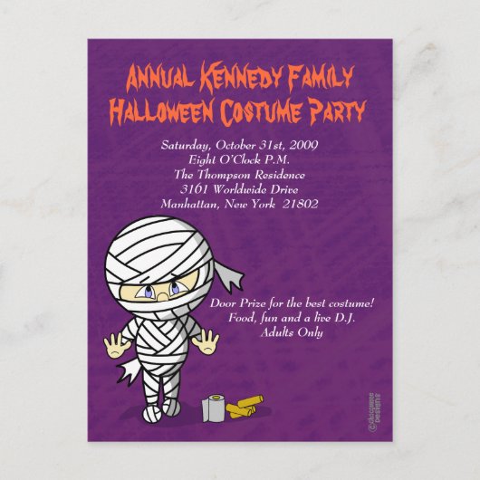 ママが踊りたい ポストカード (正面)