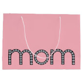 ママきらきら光る抱き枕 ラージペーパーバッグ (裏面)