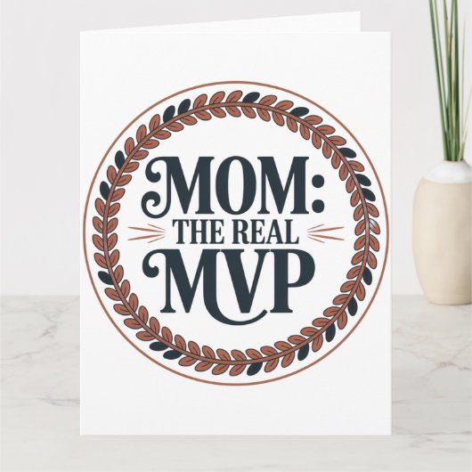 ママこそ真のMVP カード (正面)