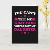 ママことわざマザーズデイギフトおもしろい カード (黄色い花)