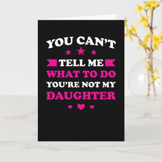 ママことわざマザーズデイギフトおもしろい カード (黄色い花)