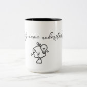 ママしかわかんねえよ！ ツートーンマグカップ (中央)