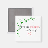 ママだから！マグネット マグネット (正面/裏面)