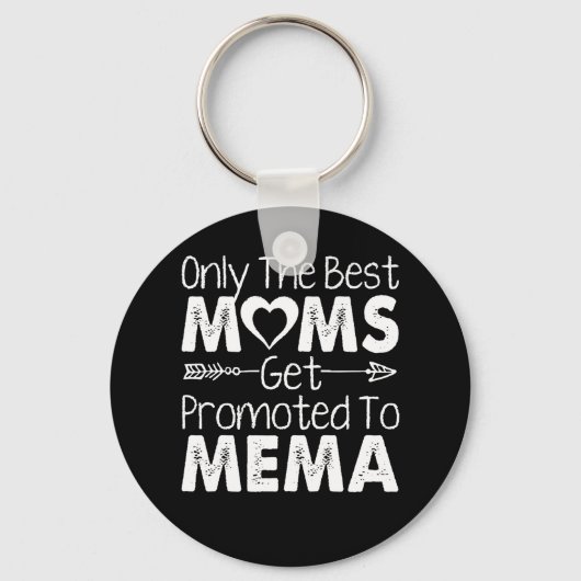 ママだけがメ最高のマに昇進する キーホルダー (正面)