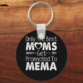 ママだけがメ最高のマに昇進する キーホルダー (正面)