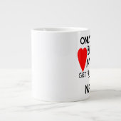 ママだけ最高のがナナに昇進する ジャンボコーヒーマグカップ (正面)