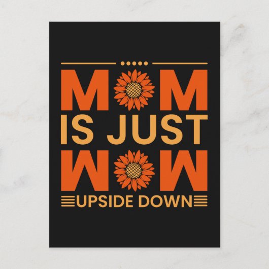 ママってすごいよね、母の日ギフトアイデアTシャツ ポストカード (正面)