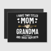 ママとおばあちゃんという2つの呼び名がある (正面/裏面)