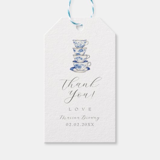 ママとお茶するのが楽しみなご褒美のタグ ギフトタグ (正面)