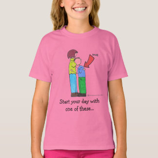 ママとジョーイ・ハグ Tシャツ