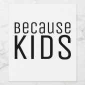 ママとダッドのミニマリストのための面白い見積もり ワインラベル (シングルラベル)